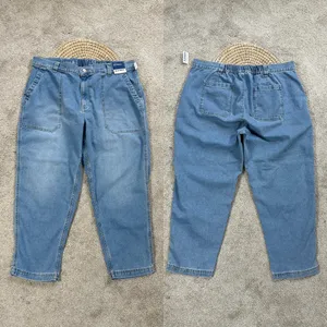 NWT Old Navy High-Waisted OGC Chino Tapered Straight Pants in Medium Wash XL thumbnail 3