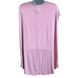 Anthropologie Saturday Sunday Ribbed Faux Wrap Flutter Top Size Medium‎ thumbnail 3