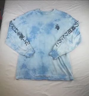 Printed Long Sleeve Blue Size M thumbnail 4