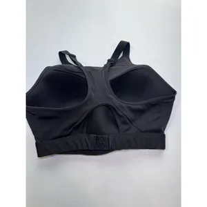 Gymshark High Neck High Support Sports‎ Bra Black Size CR thumbnail 2