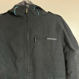 Merrell Jacket Women's S Black Hooded Outdoors Hiking‎ Jacket Zip Pockets Vest thumbnail 2