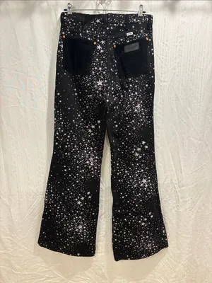 Wrangler Star Print Flare Jeans thumbnail 3