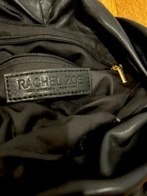 RACHEL ZOE black Slouchy Wrapped contemporary Hobo shoulder Bag thumbnail 11