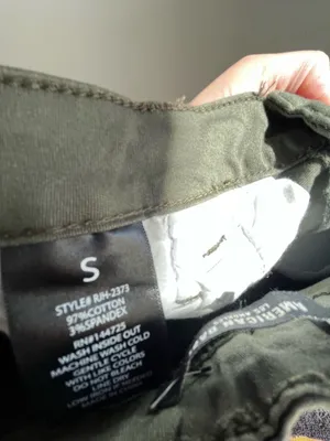 American Bazi Women’s Olive Cargo Pants with Belt thumbnail 9