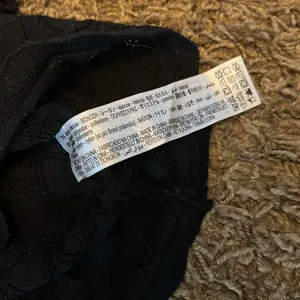 Zara‎ Black Knit V Neck Tee thumbnail 5