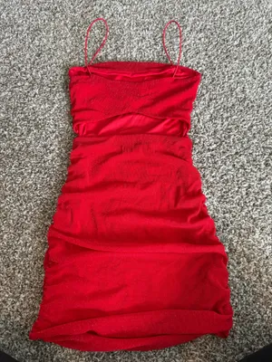 Red Princess Polly Dress thumbnail 2