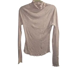 Free People ✨ PINK BALLET TURTLENECK LONG SLEEVE MAKE IT EASY THERMAL TEE SZ L TOP✨ thumbnail 5