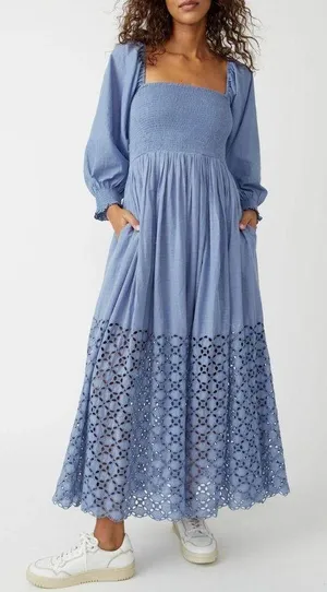 Free People Perfect Storm Maxi Dress - Infinity Small thumbnail 1