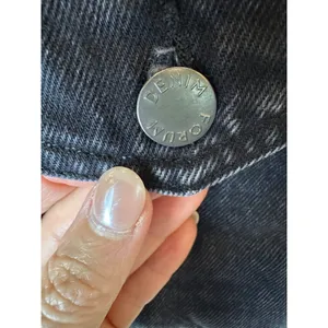 Aritzia Denim Forum Skirt Women 23 Black‎ Washed Denim 90s Cargo Mini Jean Retro thumbnail 6