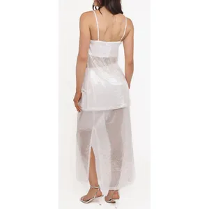 Petal And Pup Vienne Sequin Top & Maxi Skirt Set White Size Small thumbnail 2