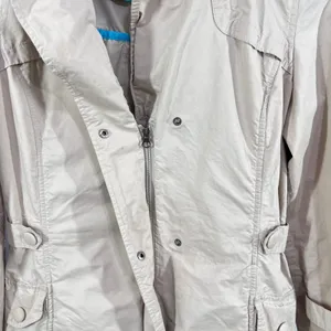 Columbia Omni-Shield Women's Jacket Beige‎ Lightweight Rain Coat Hooded Medium thumbnail 8