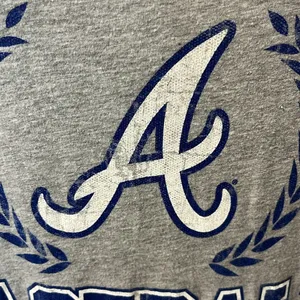 Majestic Atlanta Braves Baseball Shirt Womens Medium thumbnail 5