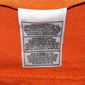 Vintage Fruit of the Loom Orange Fugitive, You Never Saw Me T-Shirt Size M thumbnail 5