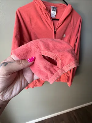 The North Face TKA 100 Coral Fleece Zip Hoodie Women’s M thumbnail 4