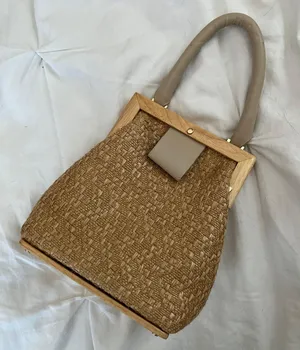 Woven Handbag thumbnail 1