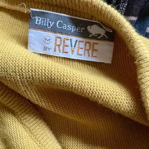 Vintage 60s gold grandpa sweater thumbnail 4