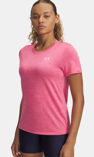 Under Armour Pink UA Tech shirt thumbnail 1