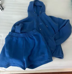 PrettyLittleThing Blue Women's Shorts and hoodie set thumbnail 1