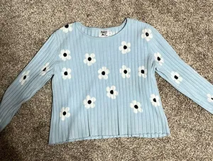 Princess Polly ribbed sweater! So cute and perfect for spring. thumbnail 1