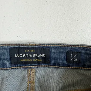 Lucky Brand blue medium wash‎ Lolita skinny cotton stretch jeans casual pants 6 thumbnail 6