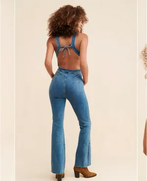 We The Free Denim Jumpsuit  thumbnail 3