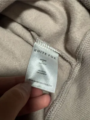 White Fox hoodie thumbnail 5