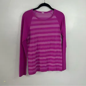 Champion C9 Due Dry Women's Athletic Lightweight Long Sleeves Purple Medium thumbnail 4