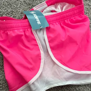 Soffe Pink Low Rise Shorts with White Trim thumbnail 10