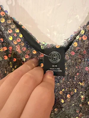 NWT Urban Outfitters Iridescent Sequin Mini Dress - Multicolor thumbnail 4