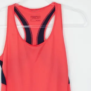 Patagonia Womens Fore‎ Runner Racerback Tank Top Size S Orange Hiking Outdoors thumbnail 2