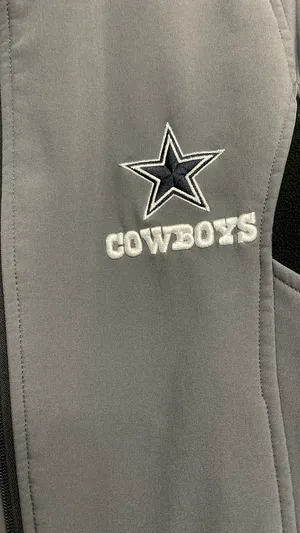 Dallas Cowboys winter jacket softshell thumbnail 7