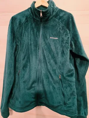{XL} Columbia Fleece Full Zip Jacket Green thumbnail 1