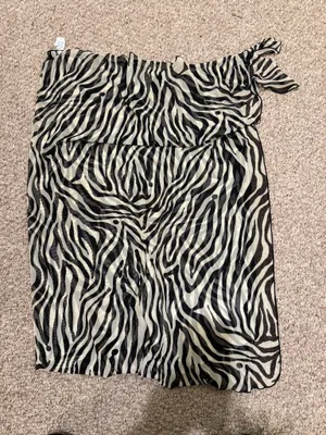Zebra Print Sheer Cover thumbnail 1