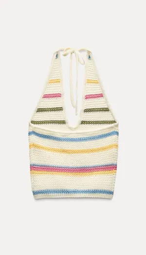 Crochet Halter Top thumbnail 6