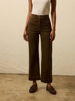 Faherty Stretch terry patch pocket pants thumbnail 2