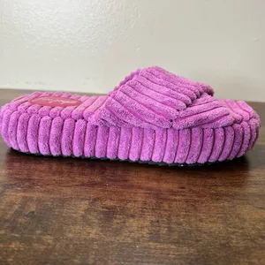 Free People Two Days in Ibiza Platform Sandals Womens 9 Orchid Slides Beach Boho thumbnail 4