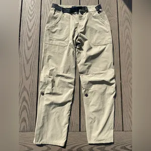 Eastern Mountain Sports women’s tan khaki hiking pants 2 excursion compass pants thumbnail 1
