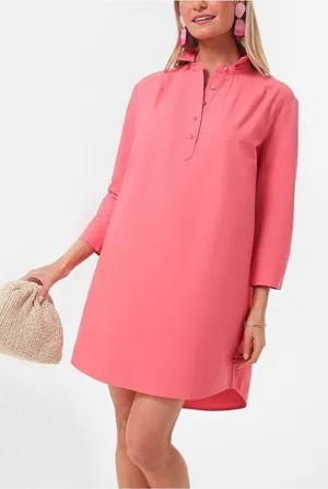 Tuckernuck Pomander Place Polly Pink Dress thumbnail 1
