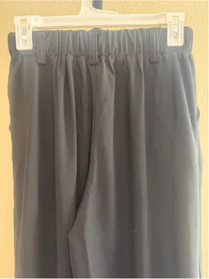 Size XS (Tall) Halara High Waisted Plicated Side Pocket Wide Leg Waffle Pants thumbnail 6