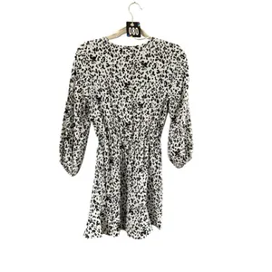 Zara Monochrome Patterned Mini Dress thumbnail 4
