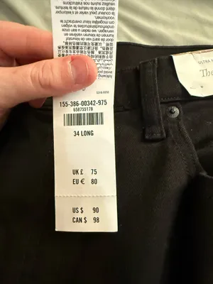 Abercrombie & Fitch the flare ultra high rise jeans 34/18L thumbnail 3