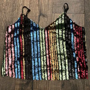 Madison‎ & Berkeley sequin shirt size Medium thumbnail 1