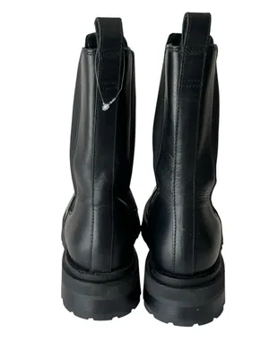& other stories Chelsea leather ankle boots black NEW 38 US7 thumbnail 8