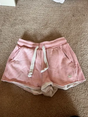 Vintage Champion Reverse Weave Shorts Pink thumbnail 4