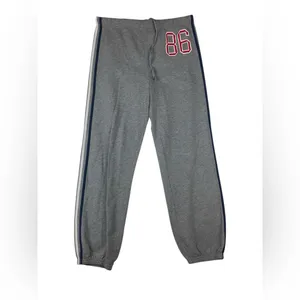 Pink Victorias secret xs small medium Gray Sweatpants y2k university thumbnail 2