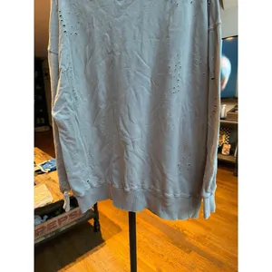 Easel Los Angeles Distressed French Terry Sweatshirt oversized small thumbnail 5