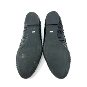 fs/ny Size 6 Flats Black Ballet Slip on Bow Tie Solid Casual Everyday‎ Basic thumbnail 7