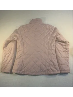 Columbia Women’s Medium Blush Pink Quilted Puffer Jacket Full Zip thumbnail 9