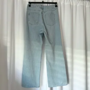 SHEIN Dazy Light Blue High Waisted Straight Leg Jeans thumbnail 2