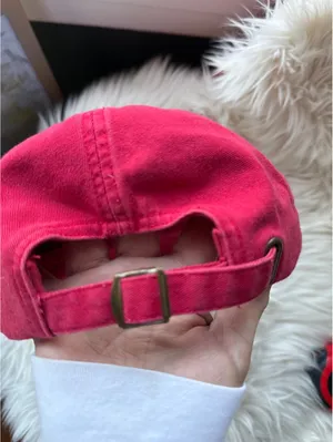 Kiawah Island Red Baseball Cap with Adjustable Strap thumbnail 5